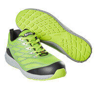 F0301-909-37880 Safety Shoe - lime green/silver
